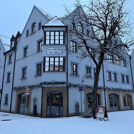 호텔 Altstadthotel Braeuwirt 바이덴